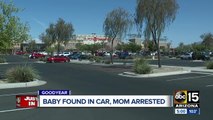 Mom arrested after leaving baby in hot car