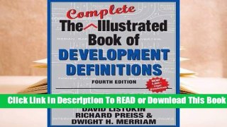 Full E-book The Complete Illustrated Book of Development Definitions  For Free