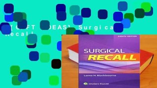 [GIFT IDEAS] Surgical Recall