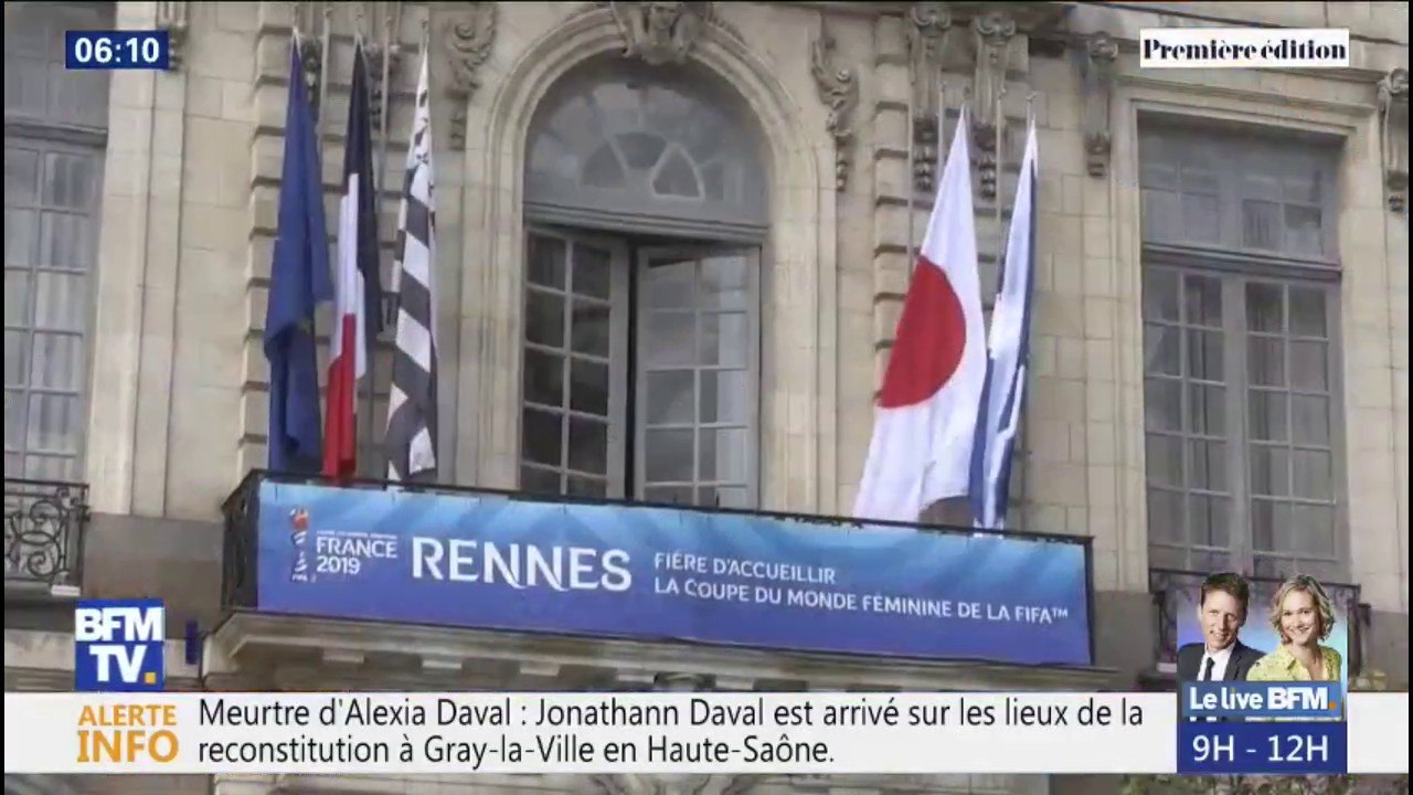 Les supporters sont présents à Rennes qui profite de l'effet de la Coupe du Monde féminine