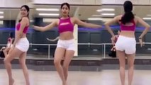 Jhanvi Kapoor's belly dance moves will wins your heart; Watch Video | FilmiBeat