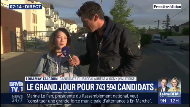 Bac: les lycéens se dirigent vers les centres d'examens pour le #bacphilo