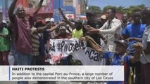Several injured as Haitian protesters keep demanding president's resignation