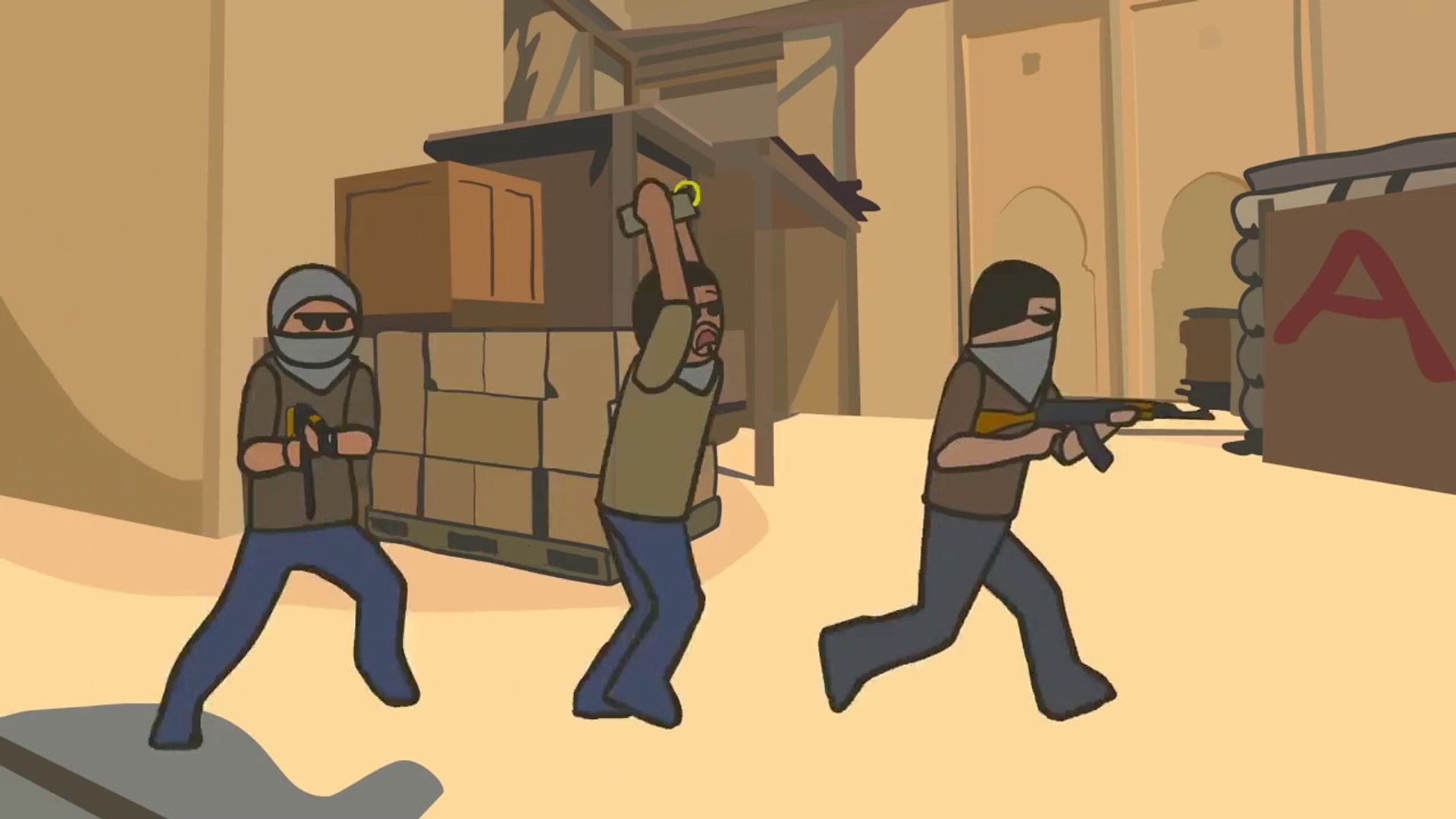 Animated CS GO Wallpaper (de_inferno) 