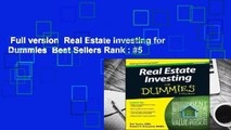 Full version  Real Estate Investing for Dummies  Best Sellers Rank : #5