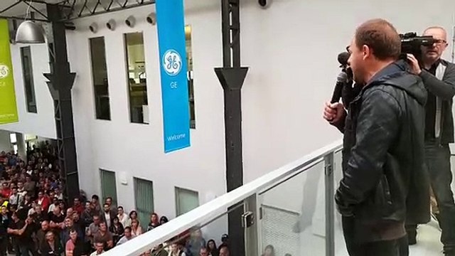 Philippe Petitcolin, représentant de l'Intersyndicale CGC-CGT-Sud de General Electric Belfort