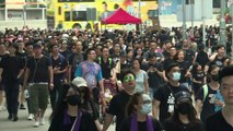 Des centaines de milliers de manifestants ont défilé dans les rues de Hong Kong