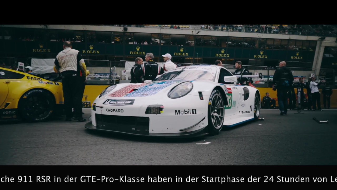 Porsche mit starker Anfangsphase bei den 24 Stunden von Le Mans