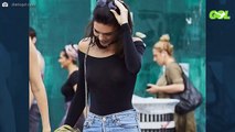 El top de Kendall Jenner (y transparente): “¡Se le ve hasta el piercing!” (y no es en el ombligo)