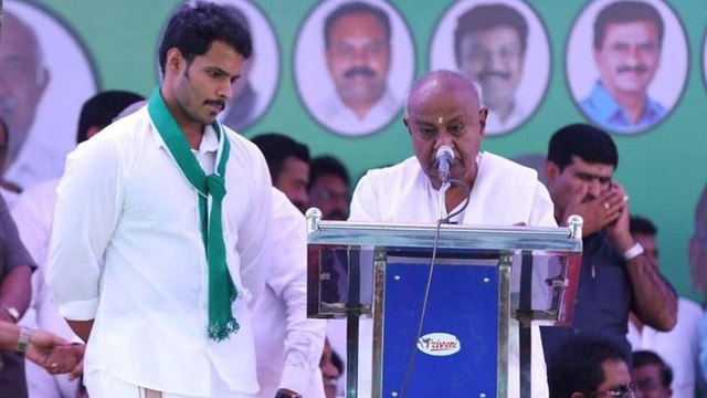 ನಿಖಿಲ್ ಕುಮಾರಸ್ವಾಮಿ ರಾಜಕೀಯ ಭವಿಷ್ಯದ ಬಗ್ಗೆ ಮಾತನಾಡಿದ ಎಚ್ ಡಿ ದೇವೇಗೌಡ | Oneindia Kannada