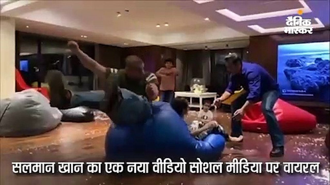 भतीजे के साथ सलमान की मस्ती