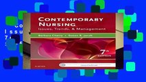 Contemporary Nursing: Issues, Trends,   Management, 7e  Best Sellers Rank : #5