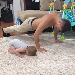 The lovely and funny babies know to play