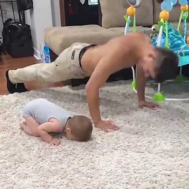 The lovely and funny babies know to play