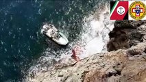 San Vito Lo Capo (TP) - Soccorso alpino e Guardia costiera salvataggio allo Zingaro (16.06.19)