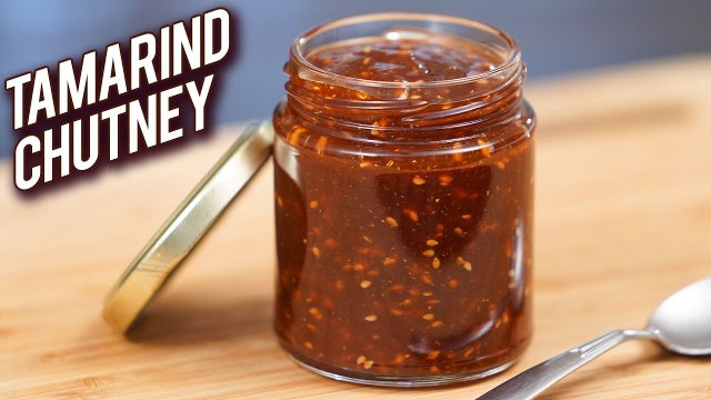 Sweet And Sour Tamarind Chutney - Instant Chutney For Chaat - Quick & Easy Chutney Recipe - Ruchi