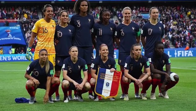 Equipe de France Féminine avec Delphine Cascarino I FFF 2019