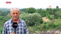 Samsun'da 'heyelan mahallesi' boşaltıldı