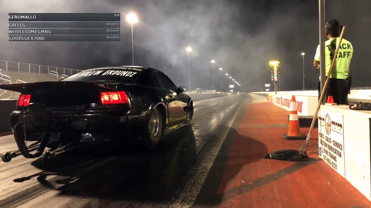 Course d’accélération Fail