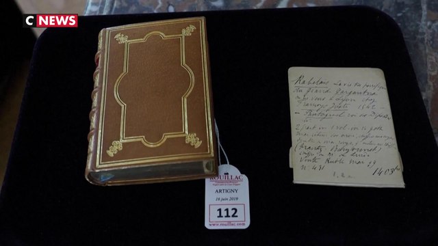 Un livre de Rabelais adjugé à 607.000 euros