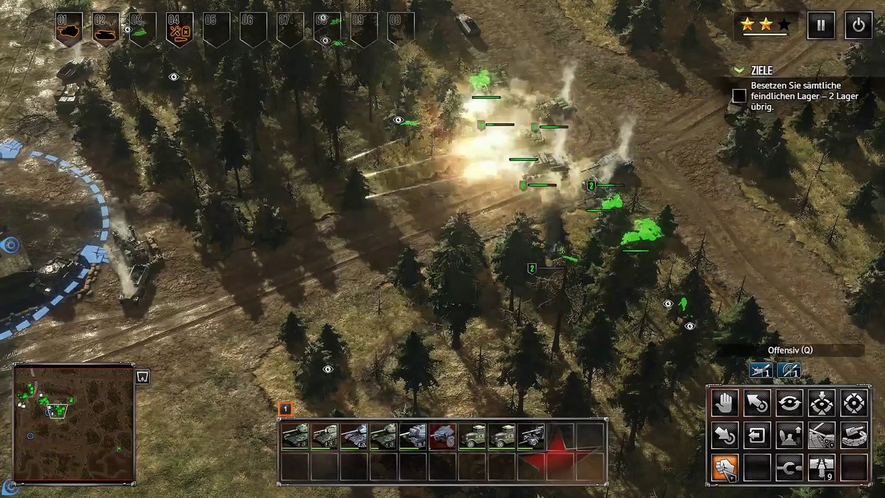 SUDDEN STRIKE 4 WINTER STORM SOWJETS Mannheimer linie #11