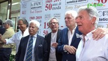 Napoli - Il parrucchiere dei vip Tony Topazio festeggia 50 anni di carriera (16.06.19)