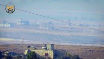الفصائل تدمر قاعدة مضاد للدروع لميليشيا أسد شمالي حماة