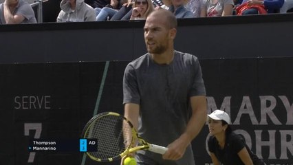 's-Hertogenbosch - Mannarino décroche le premier titre de sa carrière