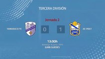 Resumen partido entre Tamaraceite y AE Prat Jornada 2 Tercera División - Play Offs Ascenso