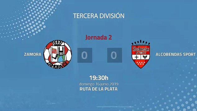 Resumen partido entre Zamora y Alcobendas Sport Jornada 2 Tercera División - Play Offs Ascenso
