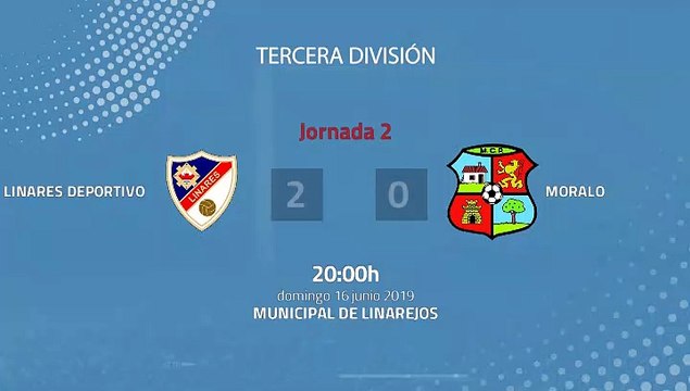 Resumen partido entre Linares Deportivo y Moralo Jornada 2 Tercera División - Play Offs Ascenso