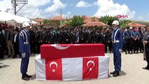 AFYON Şehit Jandarma Teğmen Şafak Evran son yolculuğuna uğurlandı