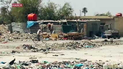 Bağdat'ta yakılan çöpler hastalıklara davetiye çıkarıyor
