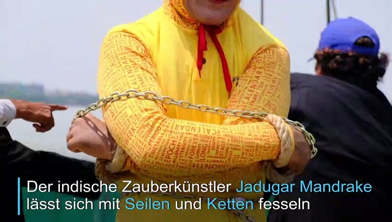 Tödlicher Stunt? Inder im Ganges vermisst