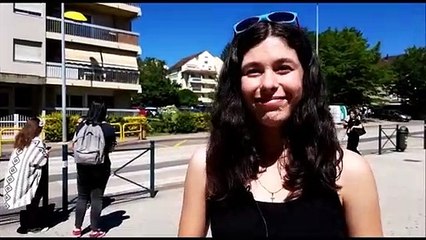 Réactions des lycéens  après le Bac de Philosophie Lons-le-Saunier