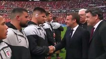 Un rugbyman toulousain demande la nationalité française à Macron