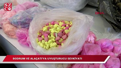 Ünlü tatil merkezlerine uyuşturucu sevkiyatına polisten darbe