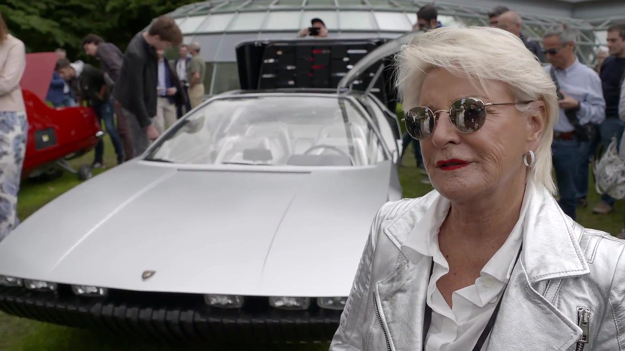 Concorso d’Eleganza Villa d’Este 2019 - Interview Rita Spiess, Lamborghini Marzal