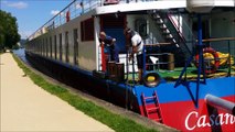 Un bateau de croisière allemand de 103 m de long a fait une courte escale à Pont-à-Mousson ce lundi