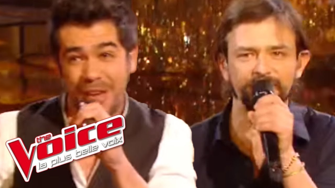 Gainsbourg & Eddy Mitchell - Vieille canaille | Sol et Clément Verzi | The Voice 2016 | Demi-Finale