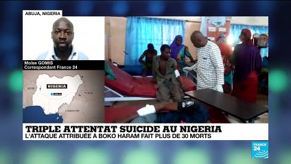 Un attentat suicide fait au moins 30 morts au Nigeria