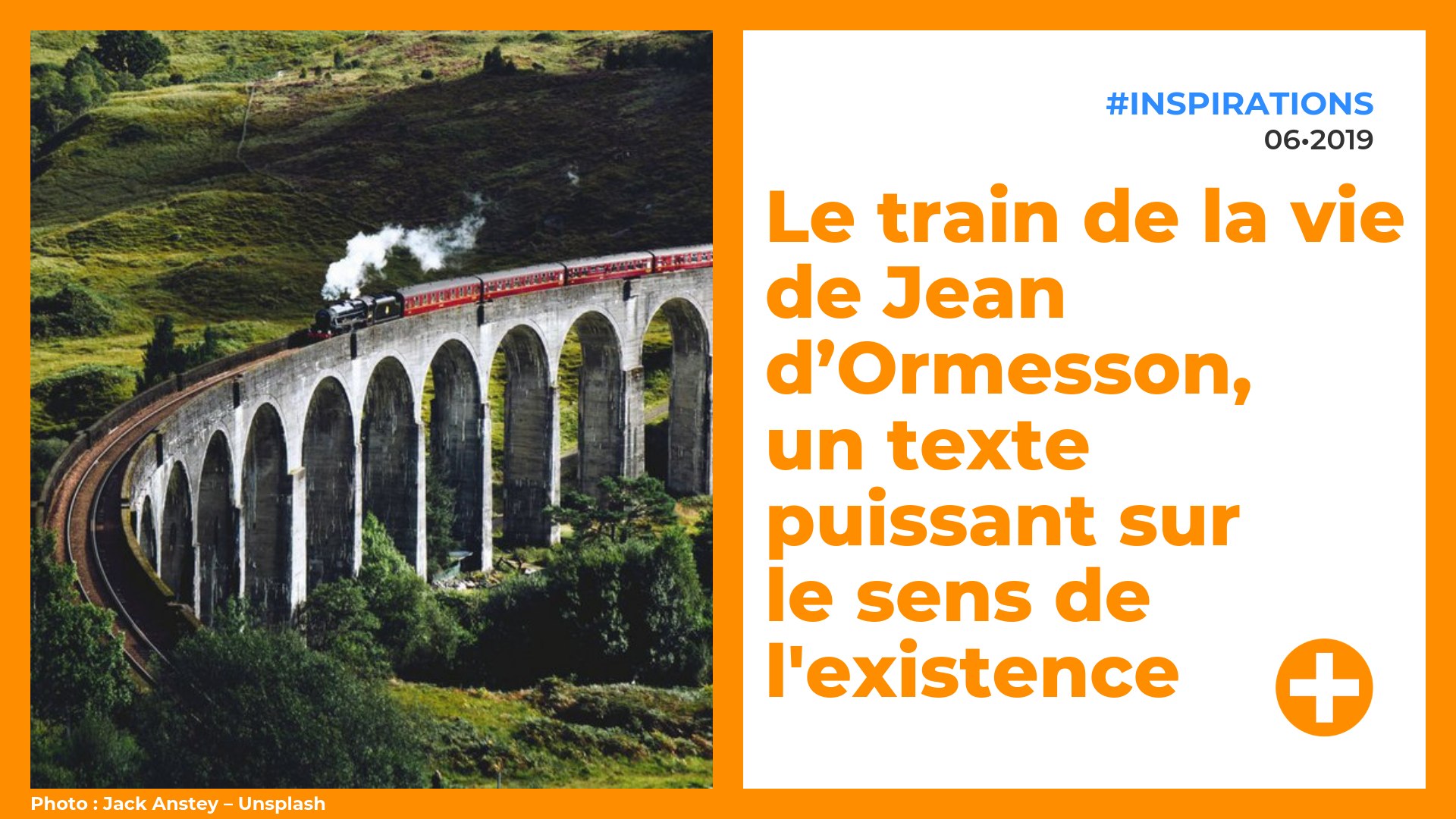 Le train de la vie de Jean d'Ormesson, un texte puissant sur le sens de  l'existence. À méditer ! - Vidéo Dailymotion