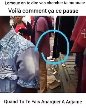 Regardez l'arnaque que subit cette femme dans un marché d'Abidjan. Surprenant !!