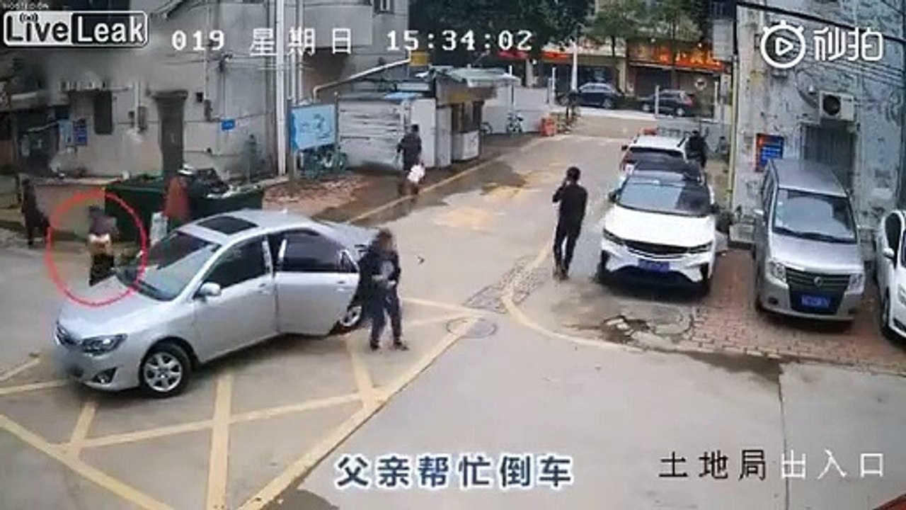 Il prend le volant à sa fille pour se garer... et plante la voiture !