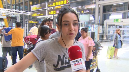 Ljadra Said vuelve a España: "Ahora estoy donde tengo que estar"