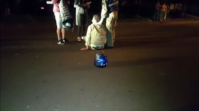 Homem fica ferido em acidente de trânsito no Bairro Cataratas