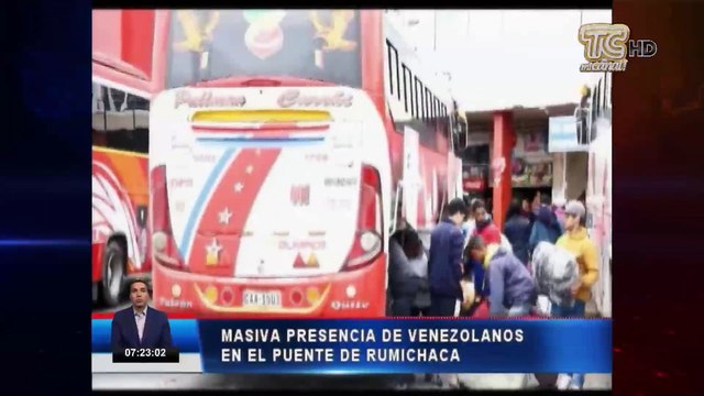 Miles de venezolanos llegan a la frontera sur para cruzar a Perú