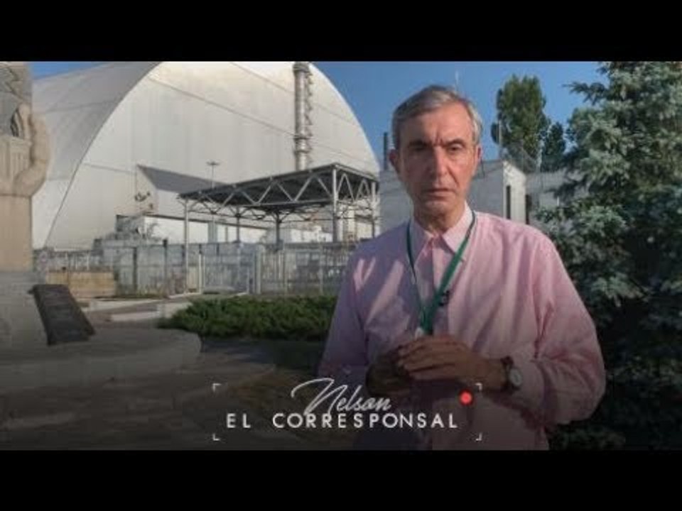 Nelson Castro en Chernobyl: el "sarcófago" con los residuos nucleares más peligrosos