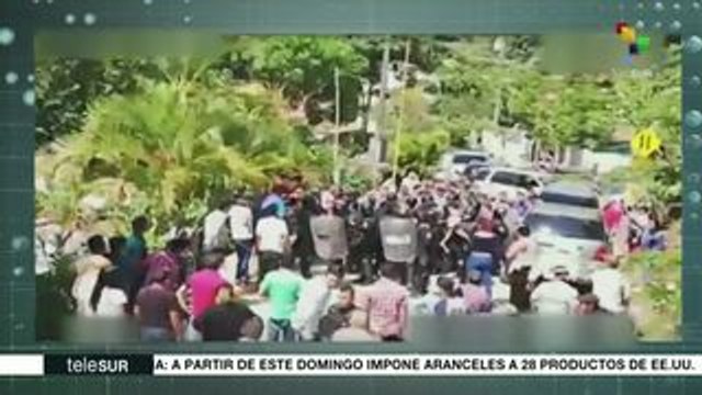 Guatemaltecos de Zacapa marchan contra irregularidades electorales