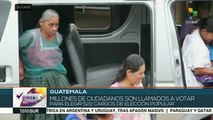 Guatemaltecos acudieron a las elecciones generales del 16-J